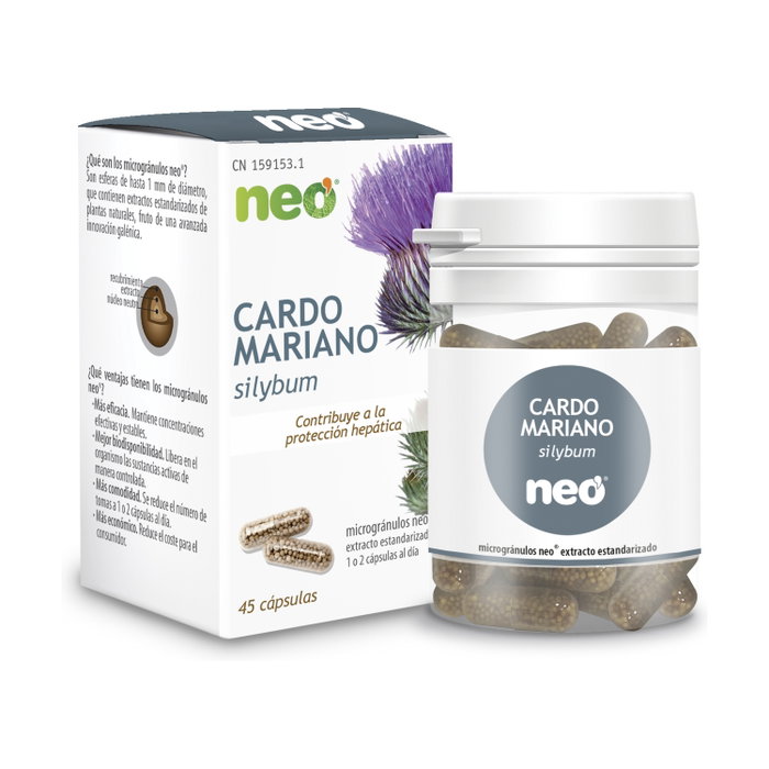 Neo Cardo Mariano microgránulos 45 cápsulas Neo Cardo Mariano microgránulos 45 cápsulas