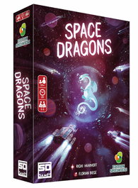 Space Dragons - Juego de Mesa de Cartas de Bazas y Estrategia, para 3-5 Jugadores, Partidas 20 Minutos, Edad Recomendada 10+ (PEGI 10)