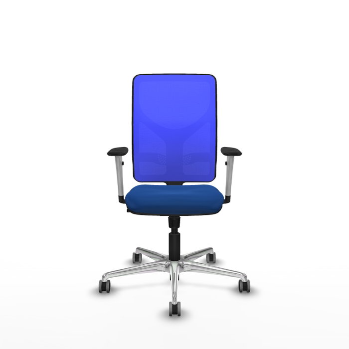 PIQUERAS Y CRESPO Silla de oficina Motilla con mecanismo Sincro, Azul PIQUERAS Y CRESPO Silla de oficina Motilla con mecanismo Sincro, Azul