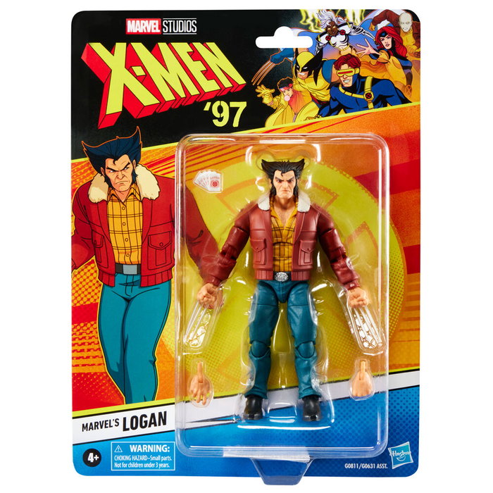 Hasbro Marvel Legends Logan X-Men '97 Figura de 15 cm
