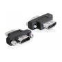 DeLOCK Adaptador HDMI (BU-BU) Hembra a Hembra Negro