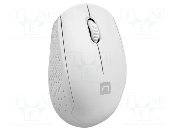 Natec Stork Ratón Óptico Inalámbrico Ambidextro Blanco