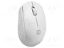 Natec Stork Ratón Óptico Inalámbrico Ambidextro Blanco