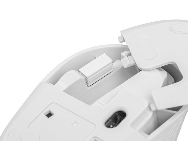 Natec Ratón Stork Óptico Inalámbrico 1600 DPI Blanco