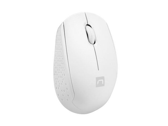 Natec Ratón Stork Óptico Inalámbrico 1600 DPI Blanco