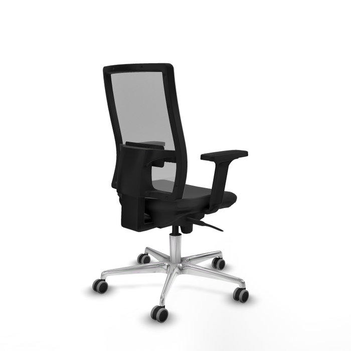 PIQUERAS Y CRESPO Silla de oficina Horna con mecanismo Sincro, Gris oscuro y Gris PIQUERAS Y CRESPO Silla de oficina Horna con mecanismo Sincro, Gris oscuro y Gris