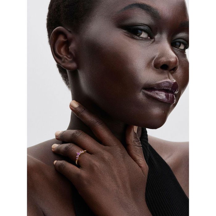 Anillo Mujer Pandora 164135C01-52 12 Dorado