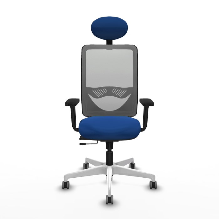 PIQUERAS Y CRESPO Silla de oficina Zulema Azul con mecanismo Sincro/Traslack PIQUERAS Y CRESPO Silla de oficina Zulema Azul con mecanismo Sincro/Traslack