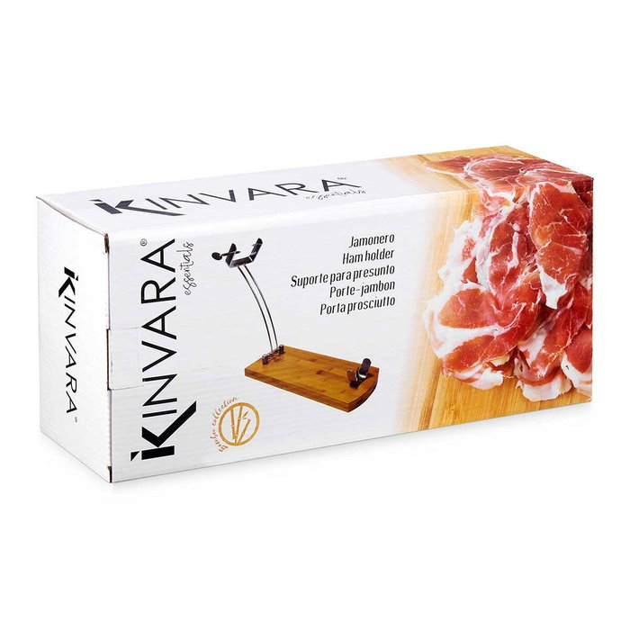 KINVARA Jamonero de Bambú 37cm KINVARA Jamonero de Bambú 37cm