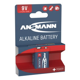 Ansmann Alkaline 9V block red-line