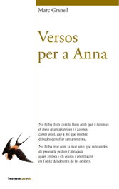 BROMERA EDICIONS, Versos per a Anna (Nou format), Marc Granell Rodriguez - BROMERA EDICIONS
