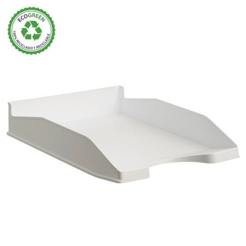 Archivo 2000 Bandeja Ecogreen Apilable 3 Posiciones Blanco Pastel
