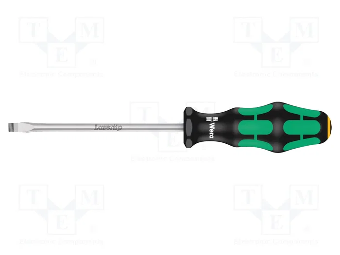 WERA Destornillador estándar plano 6x1mm WERA Destornillador estándar plano 6x1mm