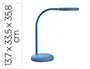 Maul Lámpara de escritorio LED 5W 769lm Luz Cálida Brazo y Cabezal Giratorios Azul