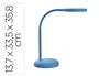 Maul Lámpara de escritorio LED 5W 769lm Luz Cálida Brazo y Cabezal Giratorios Azul
