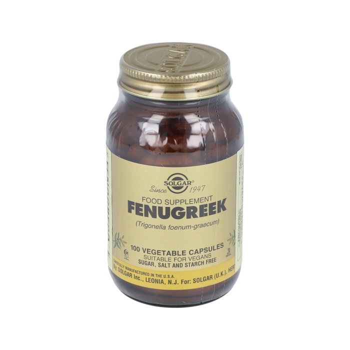 Solgar Fenogreco 520mg 100 Cápsulas Vegetales
