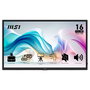 MSI PRO MP165DE E6 - Monitor portátil Full HD IPS 15.6 pulgadas (1920 x 1080, 60 Hz, 4 ms, USB-C, HDMI 2.0b, 250 cd/m², Negro) con soporte VESA 75x75