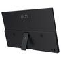 MSI PRO MP165DE E6 - Monitor portátil Full HD IPS 15.6 pulgadas (1920 x 1080, 60 Hz, 4 ms, USB-C, HDMI 2.0b, 250 cd/m², Negro) con soporte VESA 75x75