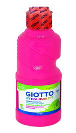 Tempera Giotto Liquida Fluo 250 Ml (Botella) Rosa
