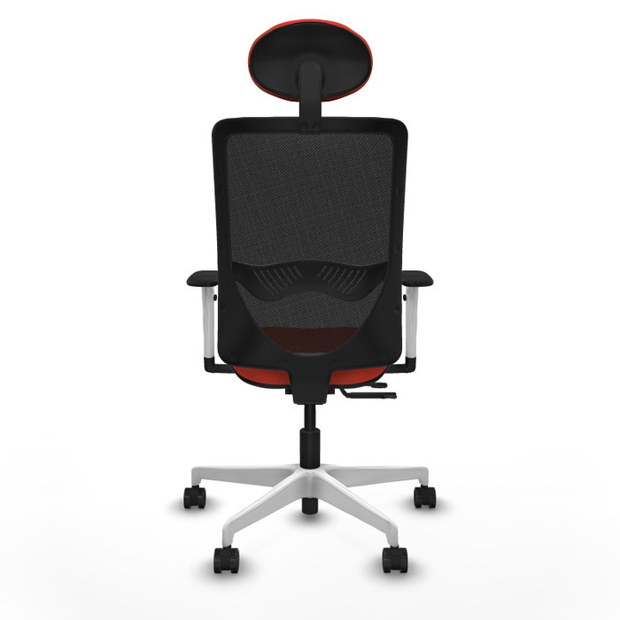 PIQUERAS Y CRESPO Silla de oficina Zulema Naranja oscuro y Negro PIQUERAS Y CRESPO Silla de oficina Zulema Naranja oscuro y Negro