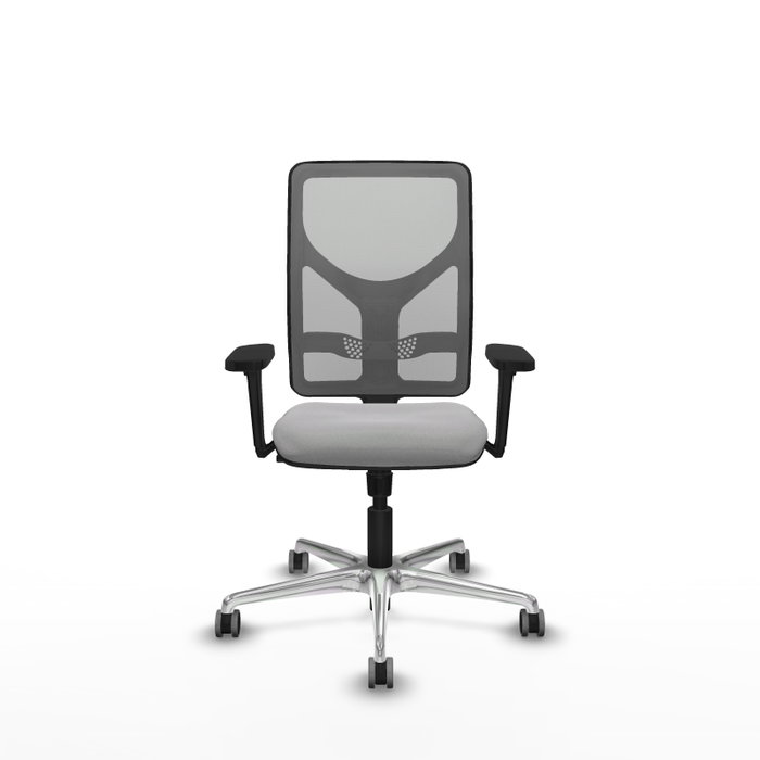 PIQUERAS Y CRESPO Silla de oficina Motilla Gris con mecanismo Sincro PIQUERAS Y CRESPO Silla de oficina Motilla Gris con mecanismo Sincro