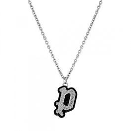 Police Pirin Necklace Silver SS P Pendant PJ26574PSS.01