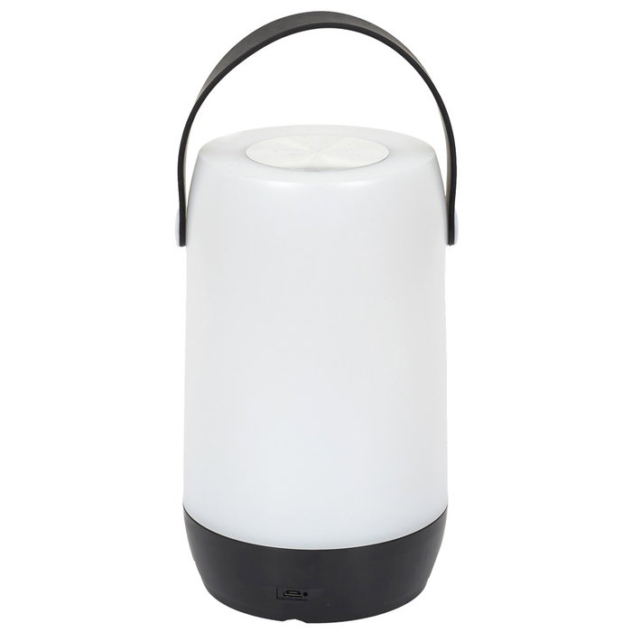 Home Deco Factory Lámpara Led Táctil Negra con Asa Interior y Exterior Portátil Home Deco Factory Lámpara Led Táctil Negra con Asa Interior y Exterior Portátil