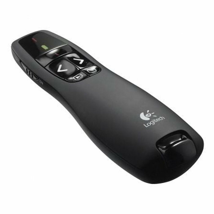 Logitech R400 Presentador Inalámbrico con Puntero Láser Rojo