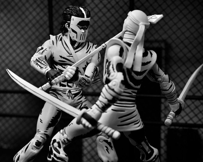 Teenage Mutant Ninja Turtles Figura Casey Jones Black & White 18 cm Teenage Mutant Ninja Turtles Figura Casey Jones Black & White 18 cm