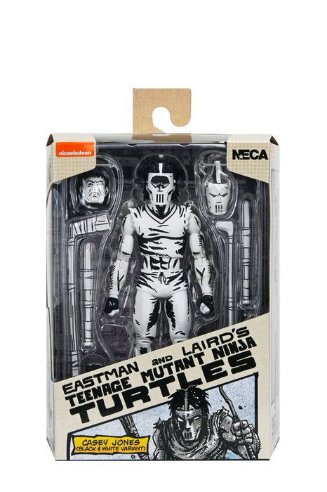 Teenage Mutant Ninja Turtles Figura Casey Jones Black & White 18 cm Teenage Mutant Ninja Turtles Figura Casey Jones Black & White 18 cm