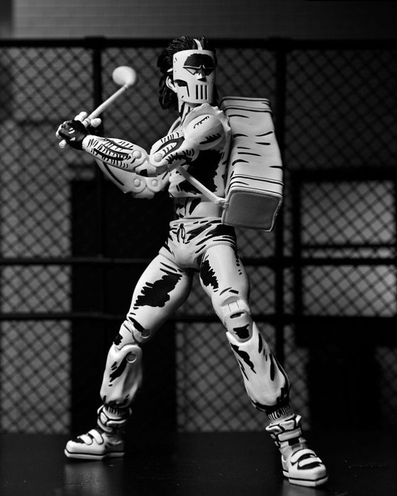 Teenage Mutant Ninja Turtles Figura Casey Jones Black & White 18 cm Teenage Mutant Ninja Turtles Figura Casey Jones Black & White 18 cm