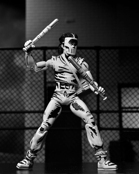 Teenage Mutant Ninja Turtles Figura Casey Jones Black & White 18 cm Teenage Mutant Ninja Turtles Figura Casey Jones Black & White 18 cm
