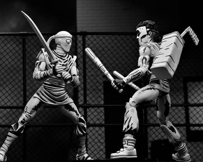 Teenage Mutant Ninja Turtles Figura Casey Jones Black & White 18 cm Teenage Mutant Ninja Turtles Figura Casey Jones Black & White 18 cm