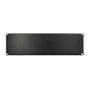 Inter-Tech Placa ciega de 19 pulgadas, negro, 3HE, atornillada