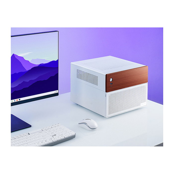 Jonsbo N4 WHITE Blanco