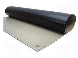 COBA EUROPE Esterilla de mesa ESD de goma, 1,2m x 0,6m