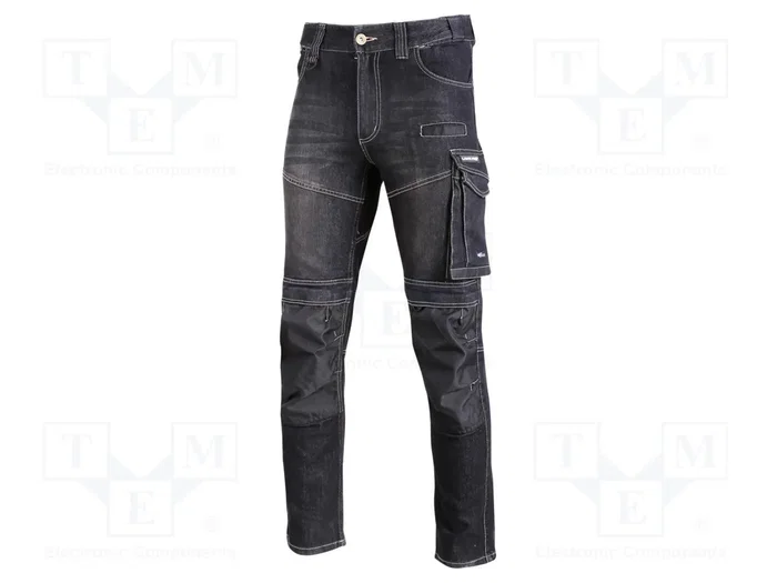 LAHTI PRO Pantalones de trabajo slim-fit negro XL LAHTI PRO Pantalones de trabajo slim-fit negro XL