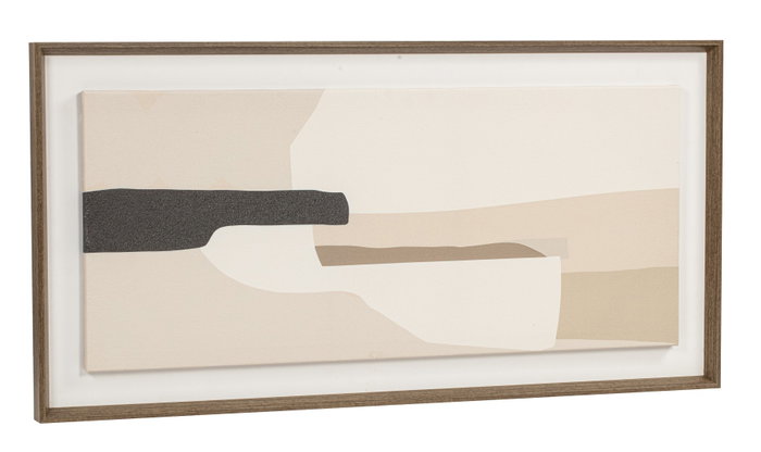 DKD Home Decor Cuadro Lienzo Abstracto Surtido de 2 Piezas 100x50x4 cm