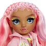 Mga Muñeca Rainbow High Sparkle Y Shine Rosetta 427780 Con Piernas Que Destellan Mágicamente Y Brillo Rosa Neón