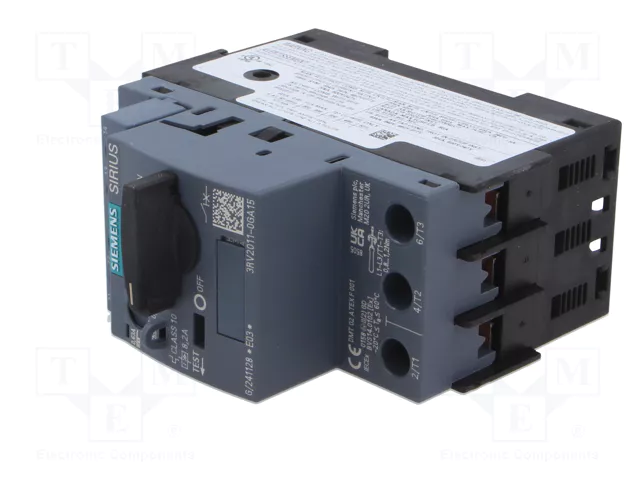 SIEMENS 3RV2011-0GA15 Interruptor motorizado 0,18kW S00