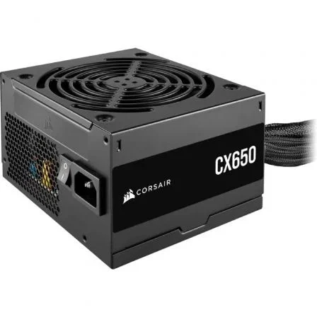 Corsair CP-9020278-EU Fuente de Alimentación ATX 650W 80 Plus Bronze Certificada con Ventilador de 120mm, Serie CX650