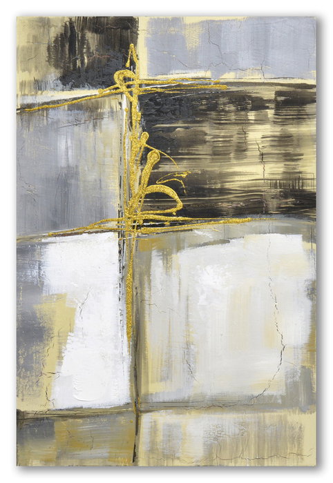 DKD Home Decor Cuadro Lienzo MDF 60x3x90 Abstracto Surtido de 2