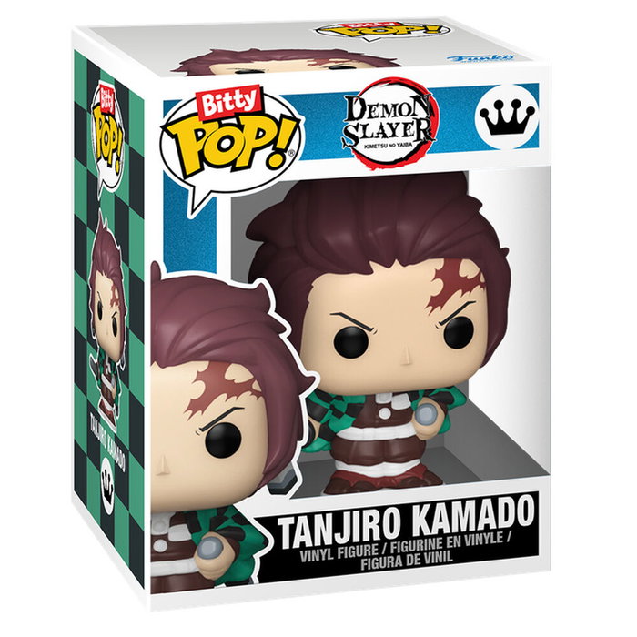 Funko Bitty POP! Demon Slayer: Kimetsu no Yaiba Tanjiro & Nezuko Pack de 2 Figuras de 2 cm Funko Bitty POP! Demon Slayer: Kimetsu no Yaiba Tanjiro & Nezuko Pack de 2 Figuras de 2 cm
