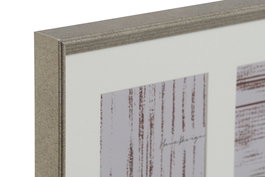 DKD Home Decor Marco Multifoto Urban Natural Marron 3 x 23 x 29 cm (2 Unidades)