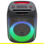 Kenwood AS-P200BT Altavoz de Fiesta Portátil 50W Bluetooth 5.0 y Alámbrico con Iluminación LED, Batería Recargable y Entradas USB/3.5mm/6.5mm - Negro