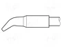 JBC TOOLS Punta de soldadura destornillador acodado 3,2x1,5mm