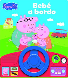 PI KIDS Libro sonoro con volante (Peppa Pig)