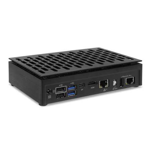 Aopen DE3650 N6210 mini PC Intel® Celeron® 4 GB DDR4-SDRAM 64 GB eMMC Negro
