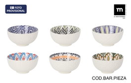 La Mediterranea Bol Aperitivo Japonés Colección Kaito Surtido 6 Diseños (36 Unidades)