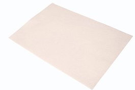 PRYSE Pack de 10 planchas de fieltro blanco 40x60 cm